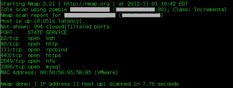 TCP Idle Scan (-sI) Nmap Network Scanning