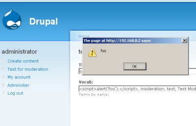 Exploiting the Drupal suggested terms module