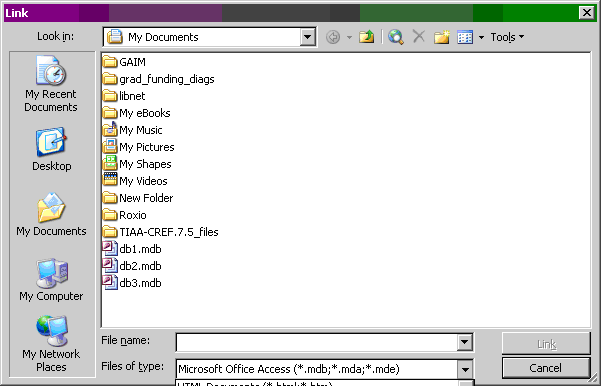 Select ODBC Data Source
